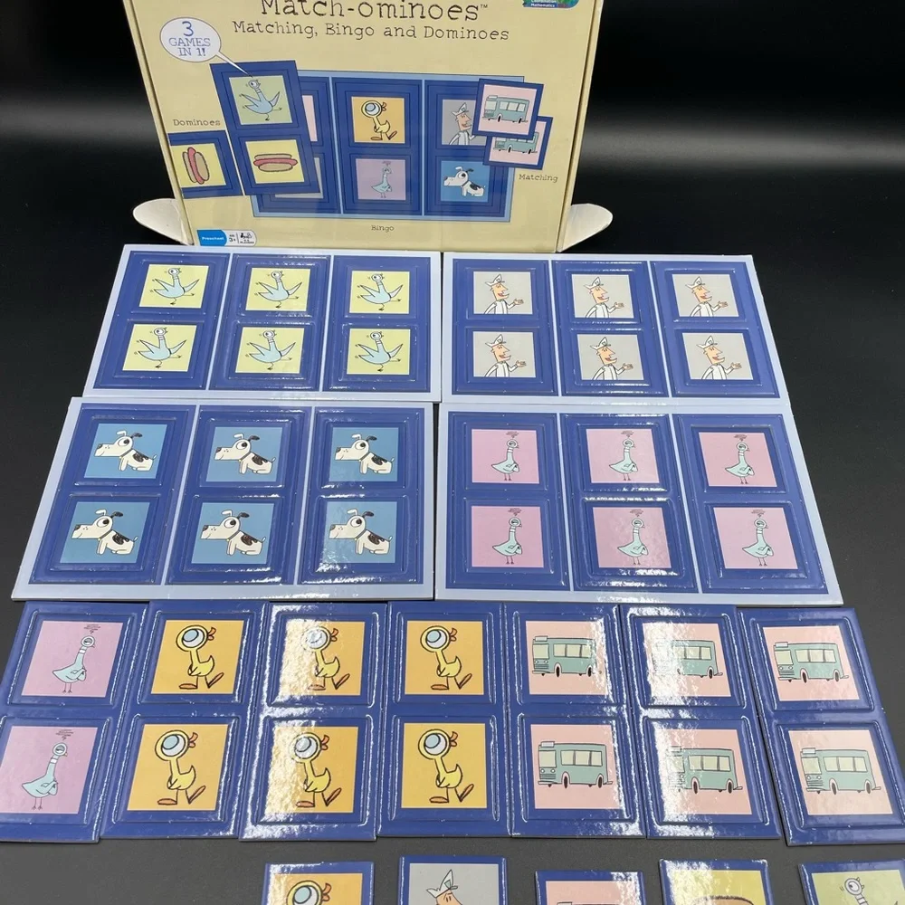 The pigeon match - ominoes matching bingo and dominoes Game